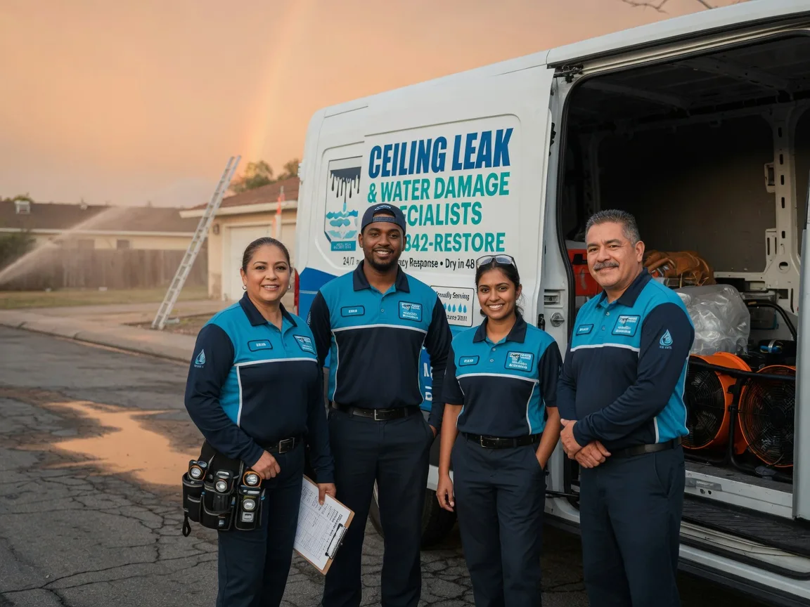 Ceiling Leak Cleanup company in Lecompte, LA