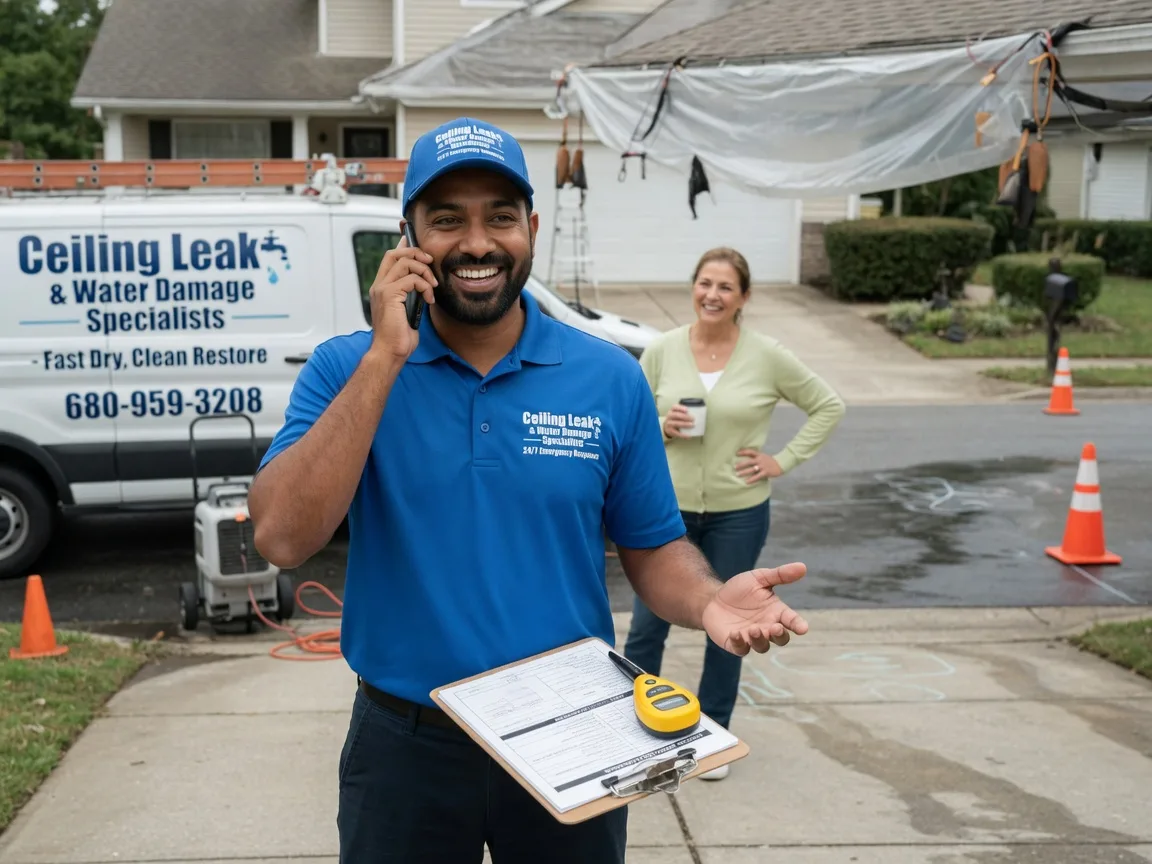 Ceiling Leak Cleanup Lecompte, LA FAQs